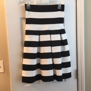 Black and white dress